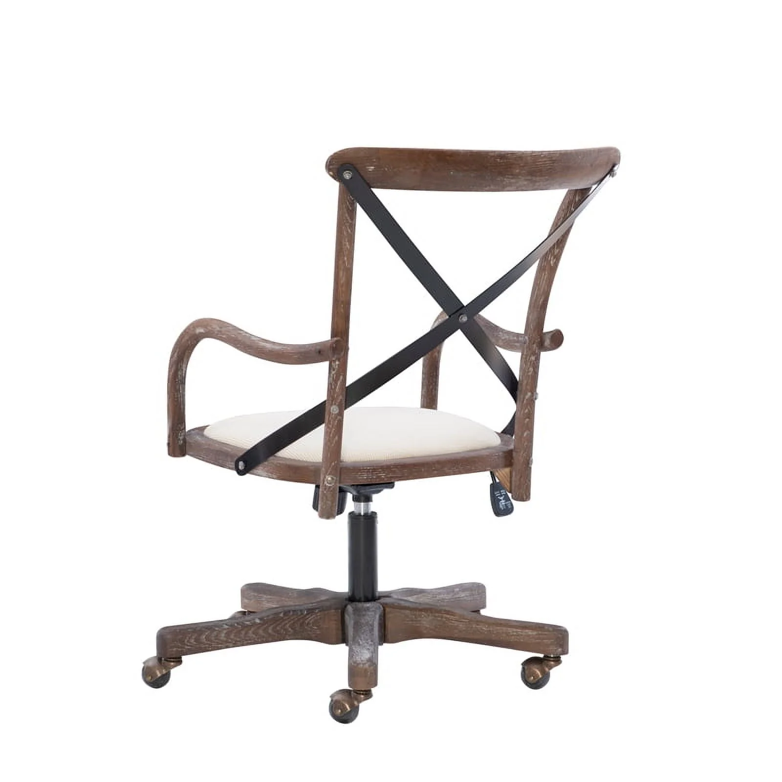 UrbanPro Transitional Wood Office Chair in Brown