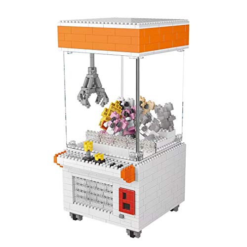Claw Machinel Micro Blocks Display Sets for Kids or Adult,Mini Block Model Toy for Intelligence Education(596PCS)