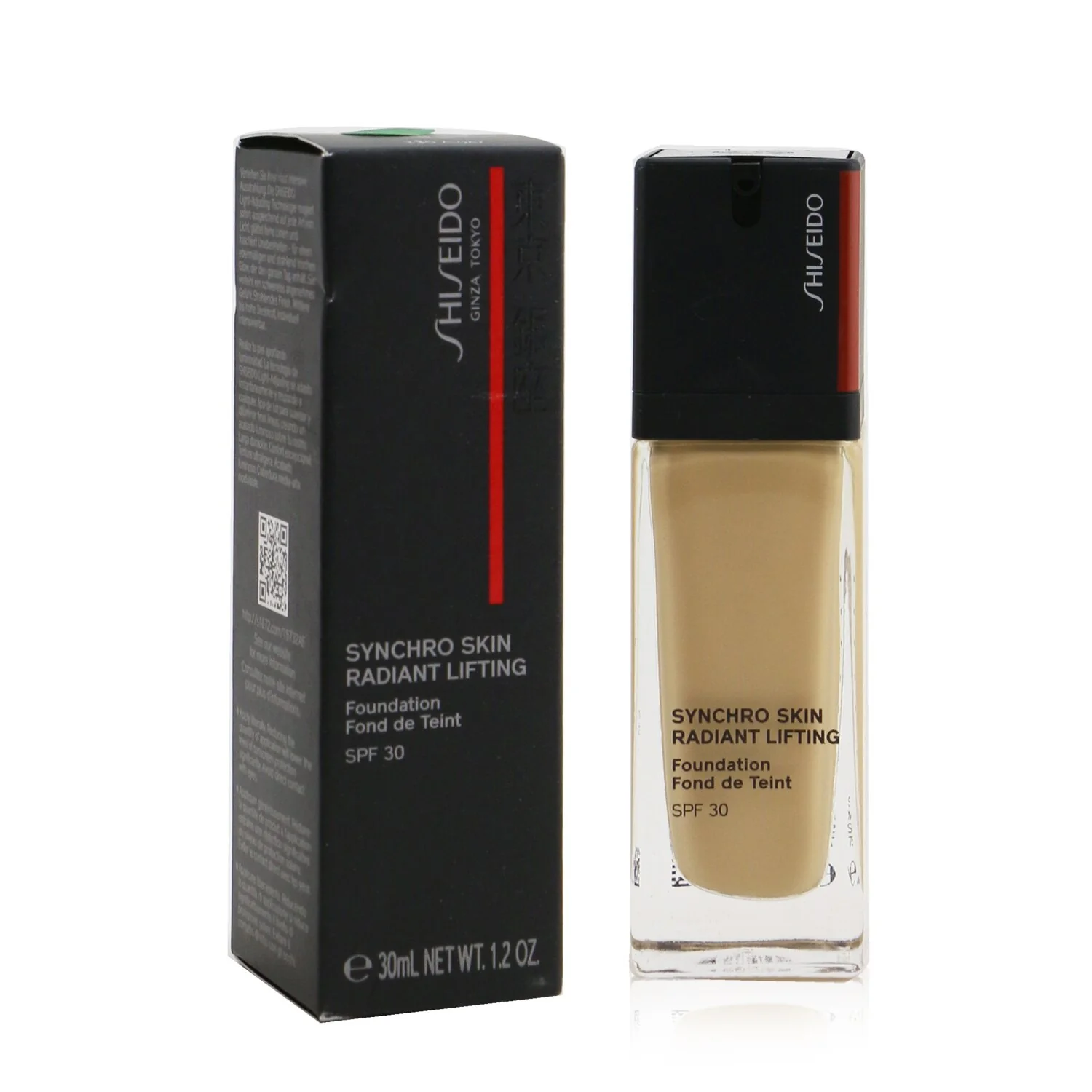 Shiseido Synchro Skin Radiant Lifting Foundation SPF 30 - # 360 Citrine  30ml/1.2oz