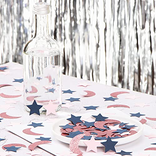 Christmas Holiday Confetti Glitter Sprinkles Red Green White Christmas Tree Star Table Confetti 300pcs,Thanksgiving, Weddings, New Years, Birthdays, Winter Party Decoration Lasting Surprise