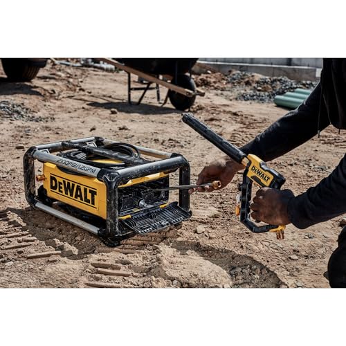DEWALT Electric Pressure Washer, 2100 PSI, Jobsite Power Washer (DWPW2100) Yellow