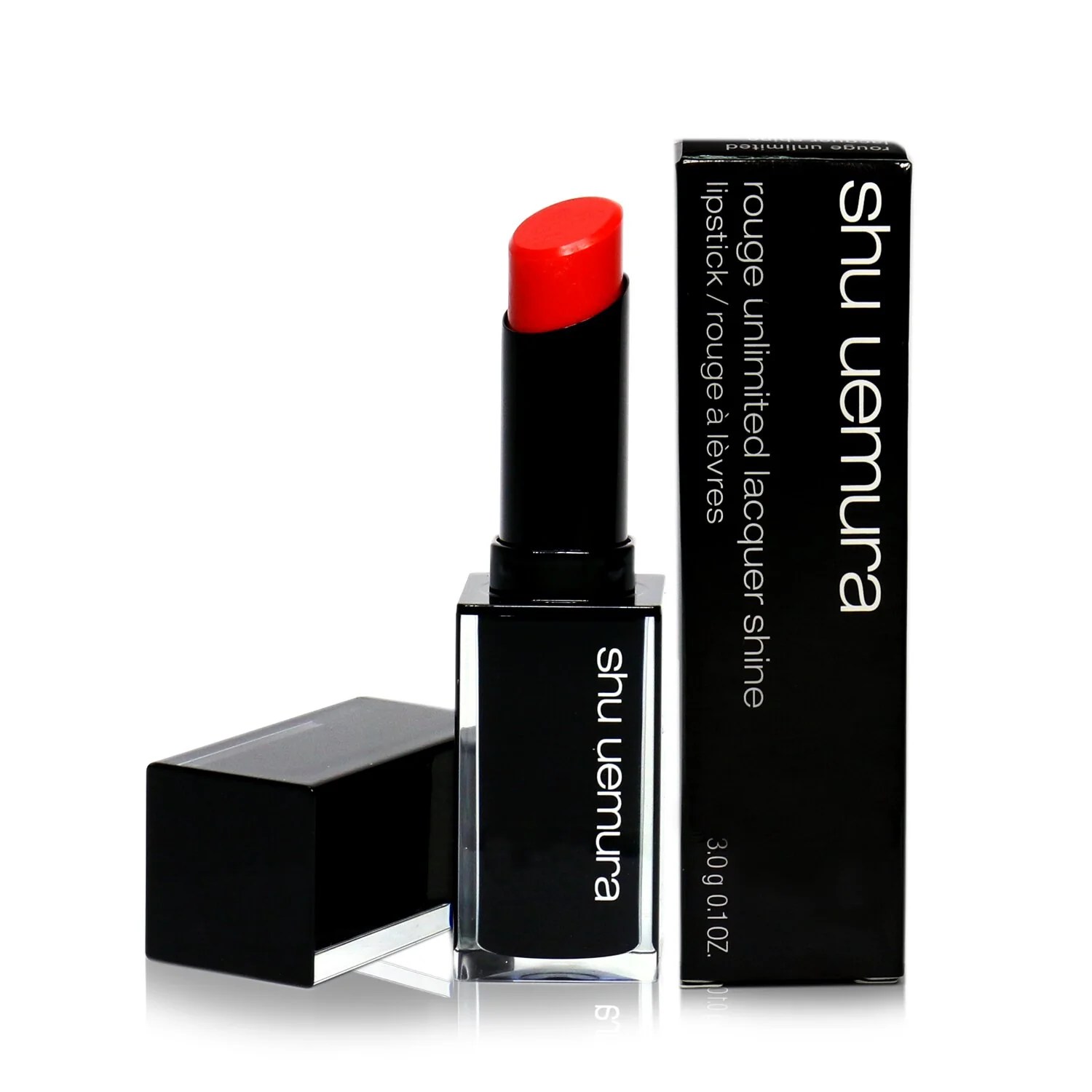 Shu Uemura Rouge Unlimited Lacquer Shine Lipstick - # LS PK 379  3g/0.1oz