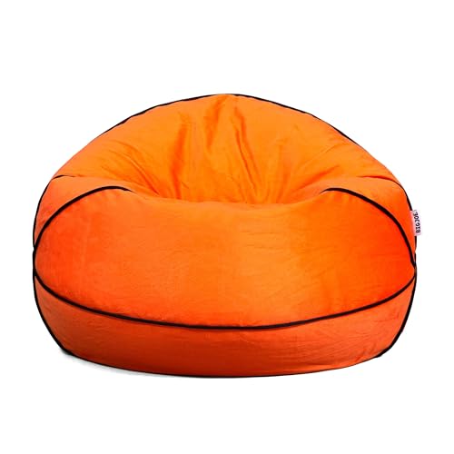 Big Joe Classic Bean Bag Chair, Sapphire Smartmax, Durable Polyester Nylon Blend, 2 feet Round