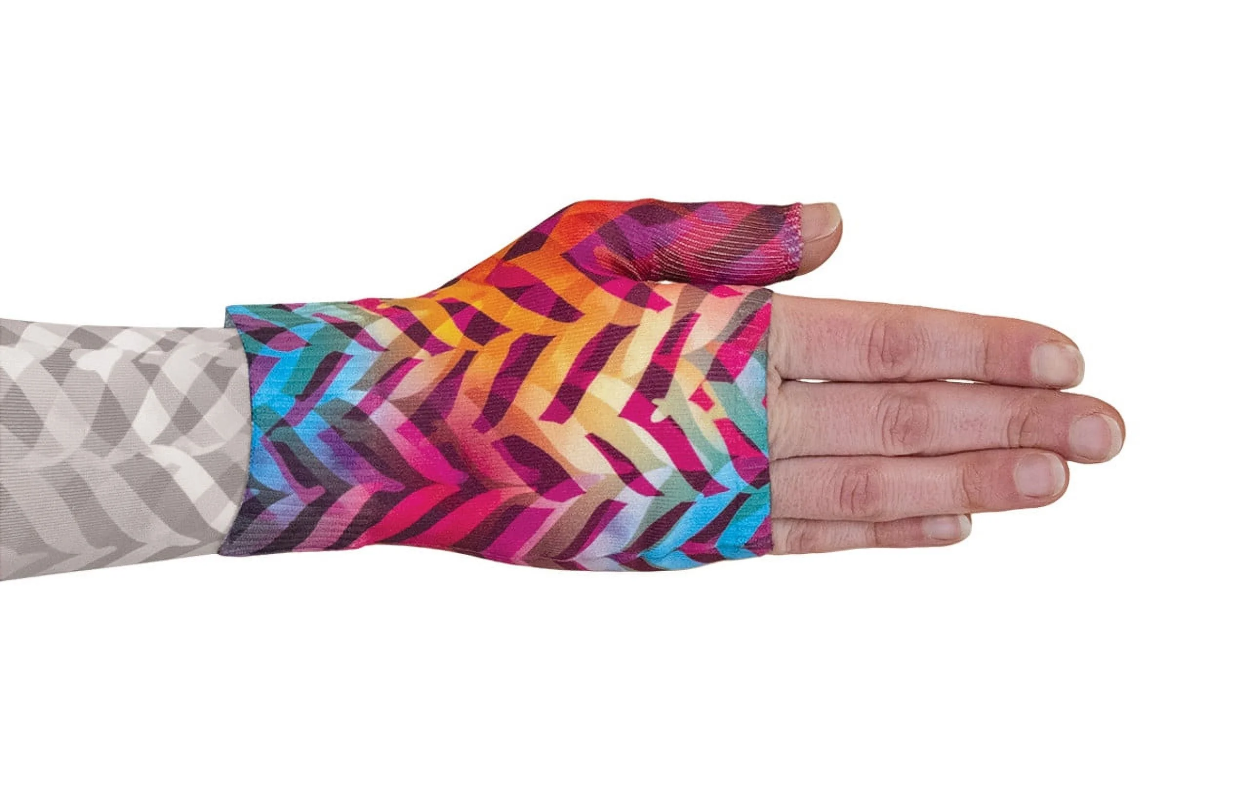 Compression Gauntlet for Women - 30-40mmHg Large for Lymphedema, Post Surgery, Swelling - Made in the USA