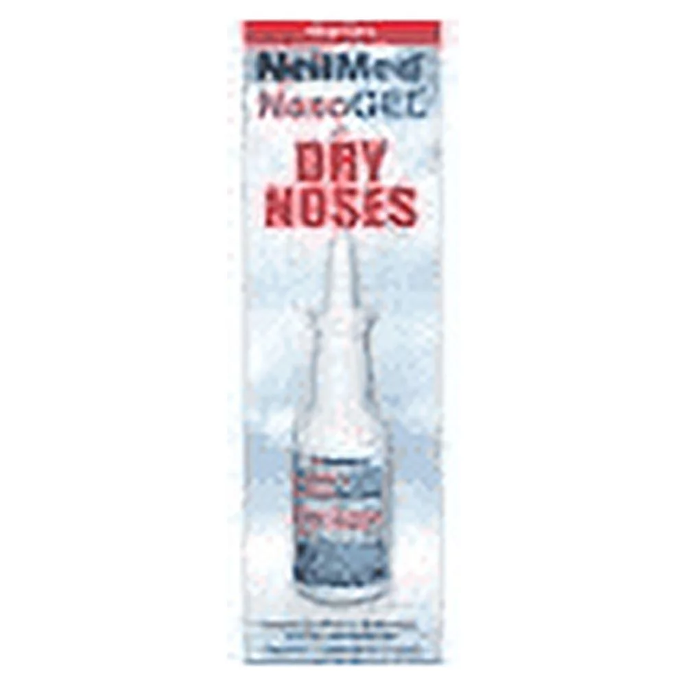 NeilMed Nasoge Drug-Free Salinel Drip Free Dry Nose Gel, 1oz, 2-Pack