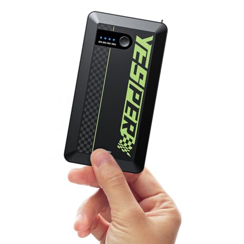 YESPER Jump Starter Portable,1500A Peak Motorcycle Jump Starter, Jump Box for Car Jumper Starter Portable, 12V Auto Booster Pack(Up to 7L Gas and 5.5L Diesel Engine) with Smart Safety Jumper Cable