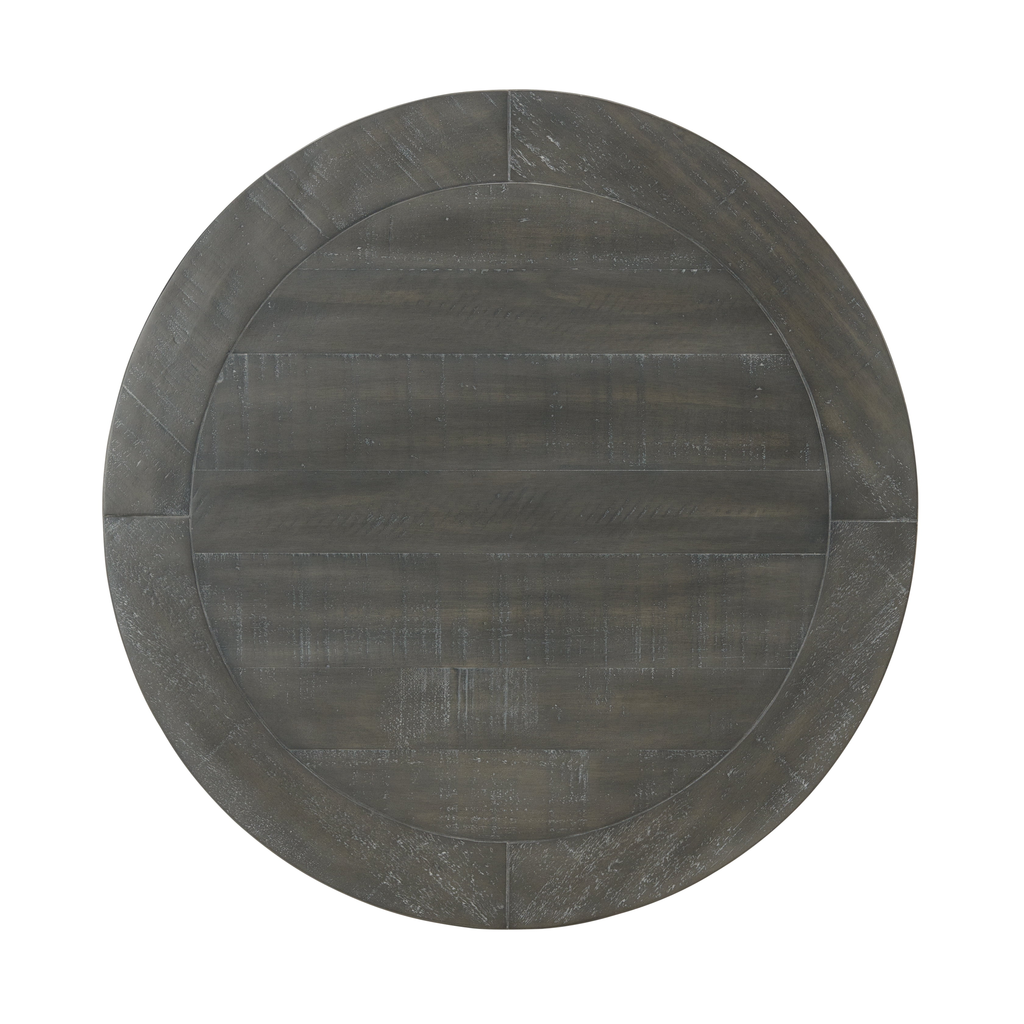 Martin Svensson Home Napa Solid Wood Round End Table Gray