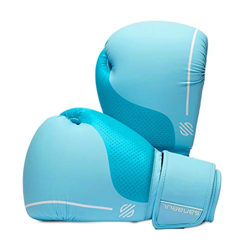 Sanabul Easter Egg Boxing Gloves for Women, Pro Training MMA Kickboxing Muay Thai Gloves, Sparring Punching Heavy Bag