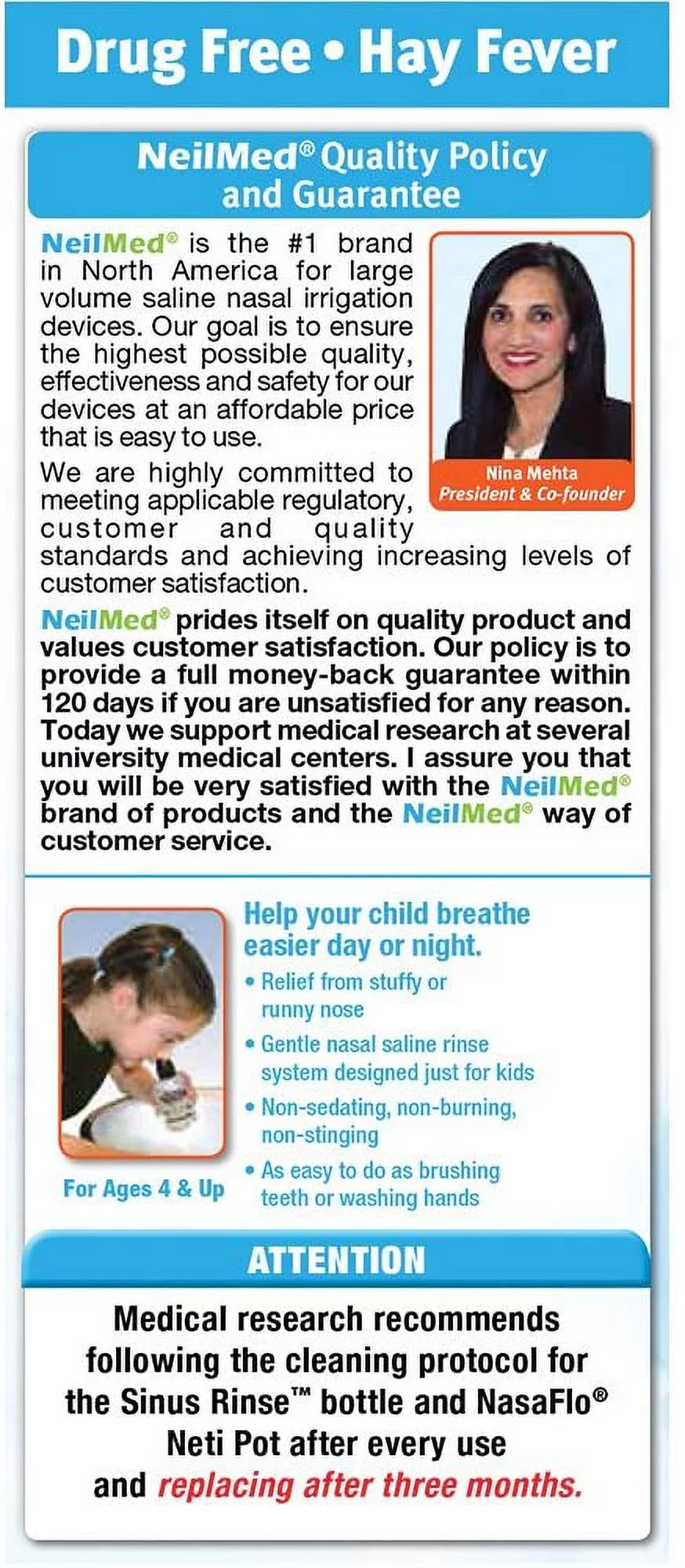 NeilMed Sinus Rinse Kit Pediatric 1 Each (Pack of 2)