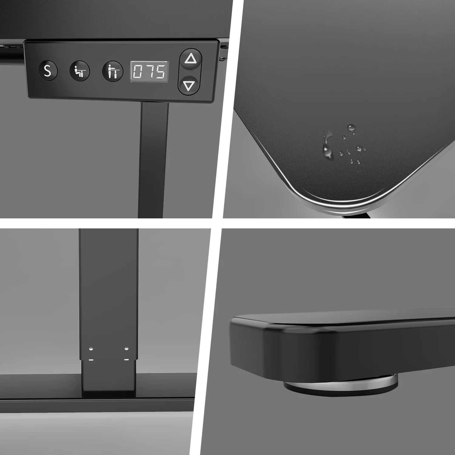 Yangming Home Office Height Adjustable Standing Desk 48