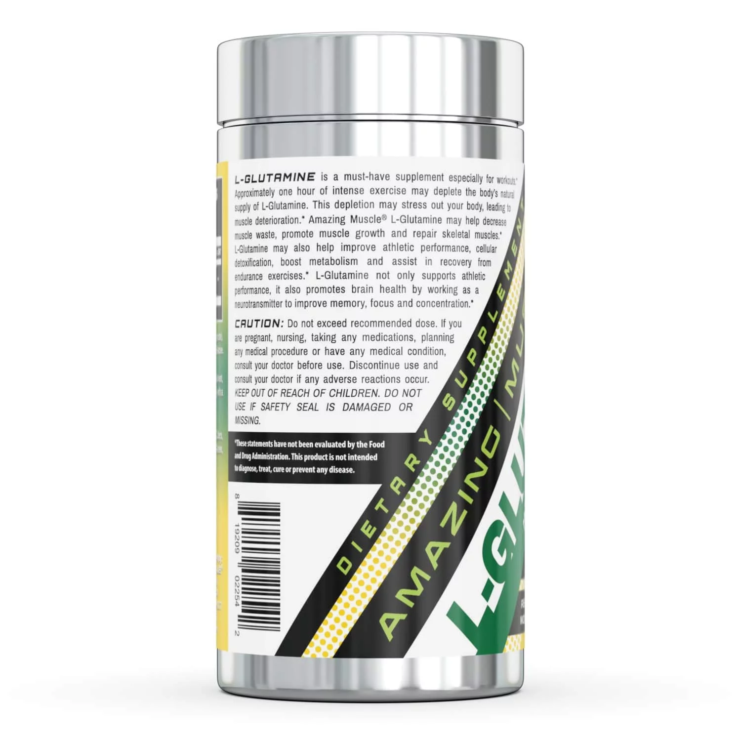 Amazing Muscle - L-Glutamine 500 Mg - 250 Capsules