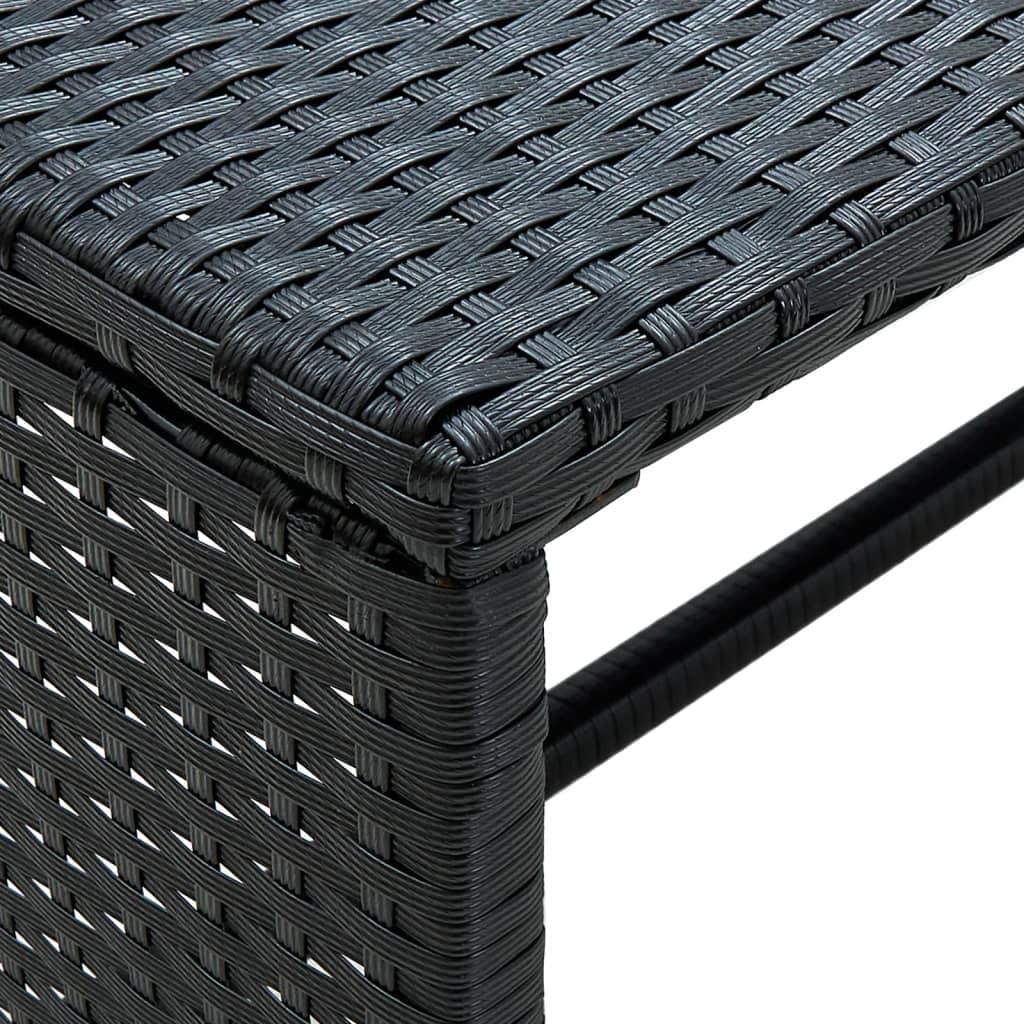 Htovila Coffee Table Black 27.6