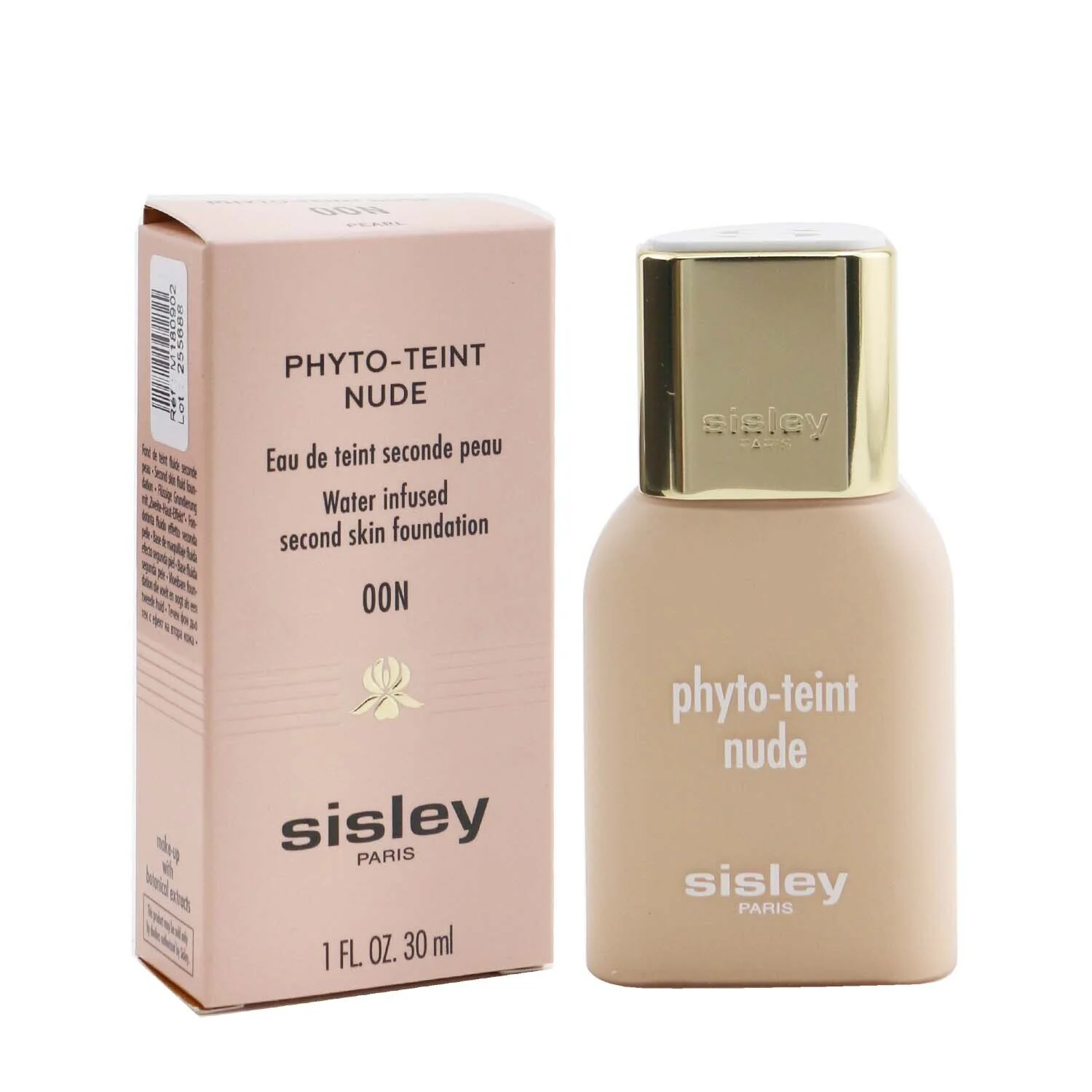 Sisley Phyto Teint Nude Water Infused Second Skin Foundation - # 1W Cream  30ml/1oz