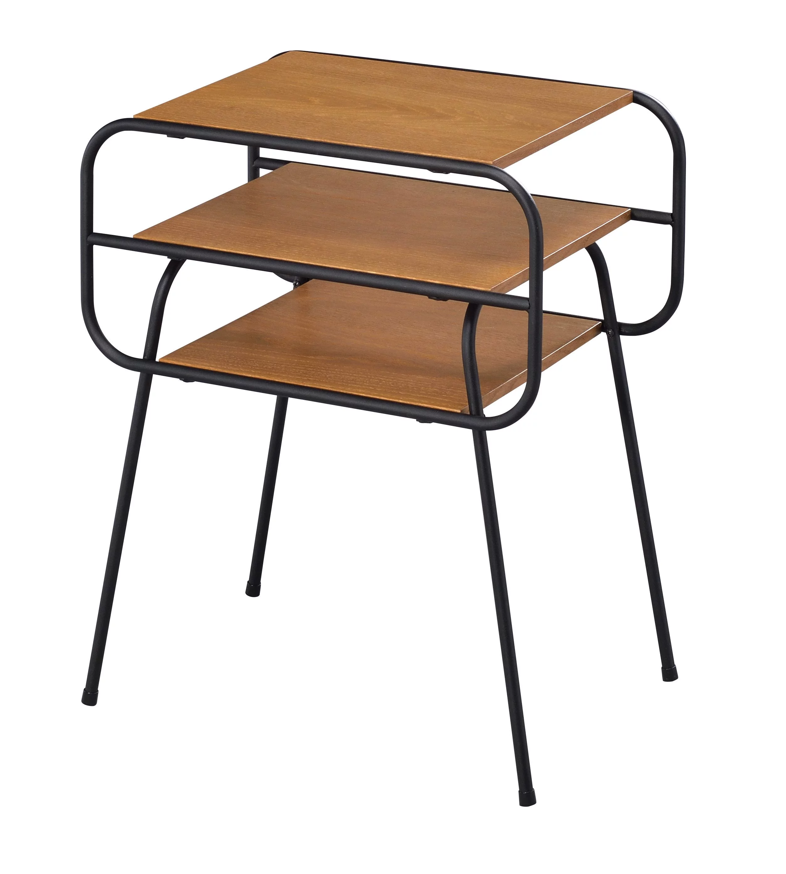 Kaseko End Table, Oak & Black 83870