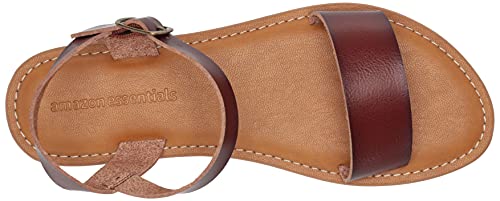 Amazon Essentials Women's Two Strap Buckle Sandal