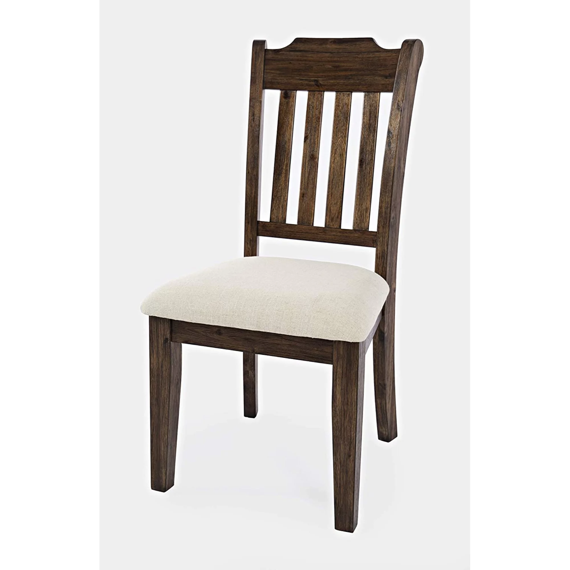 Jofran Bakersfield Mission Style Slatback Solid Acacia Dining Chair (Set of 2)