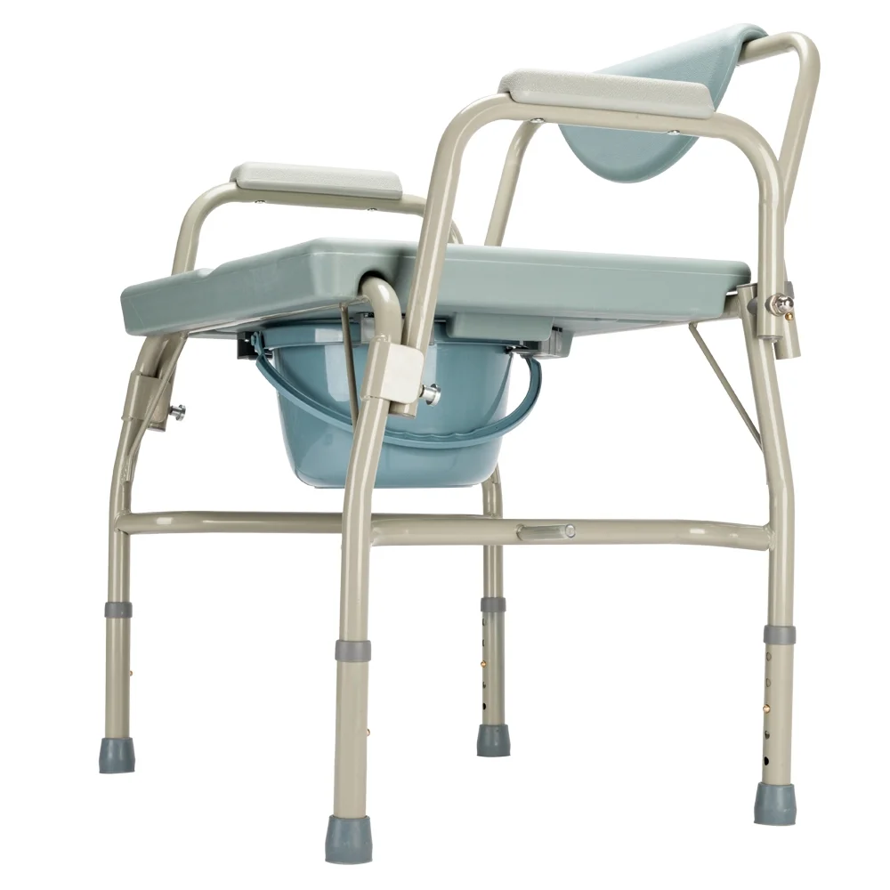 BMTBUY Medical Bariatric Drop-Arm Commode