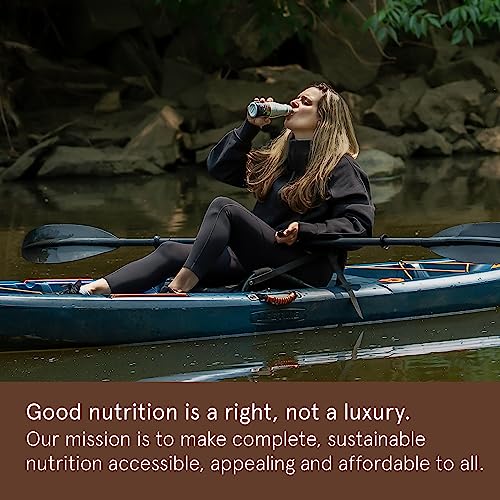 Soylent Complete Protein Shake, Chocolate, 30g Protein, Vegan, Dairy Free and 0g Sugar, Ready to Drink Protein Drinks, 11oz (12 Pack)