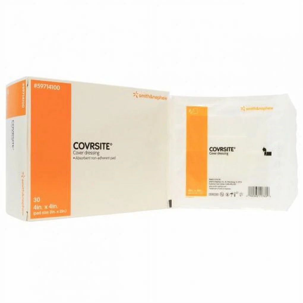 Smith & Nephew Composite Dressing Covrsite 4 X 4 Inch Sterile Box of 30- 59714100