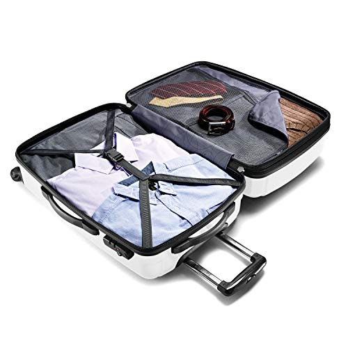 Samsonite Winfield 2 Hardside Expandable Luggage with Spinner Wheels, Brushed Anthracite, Checked-Large 28-Inch