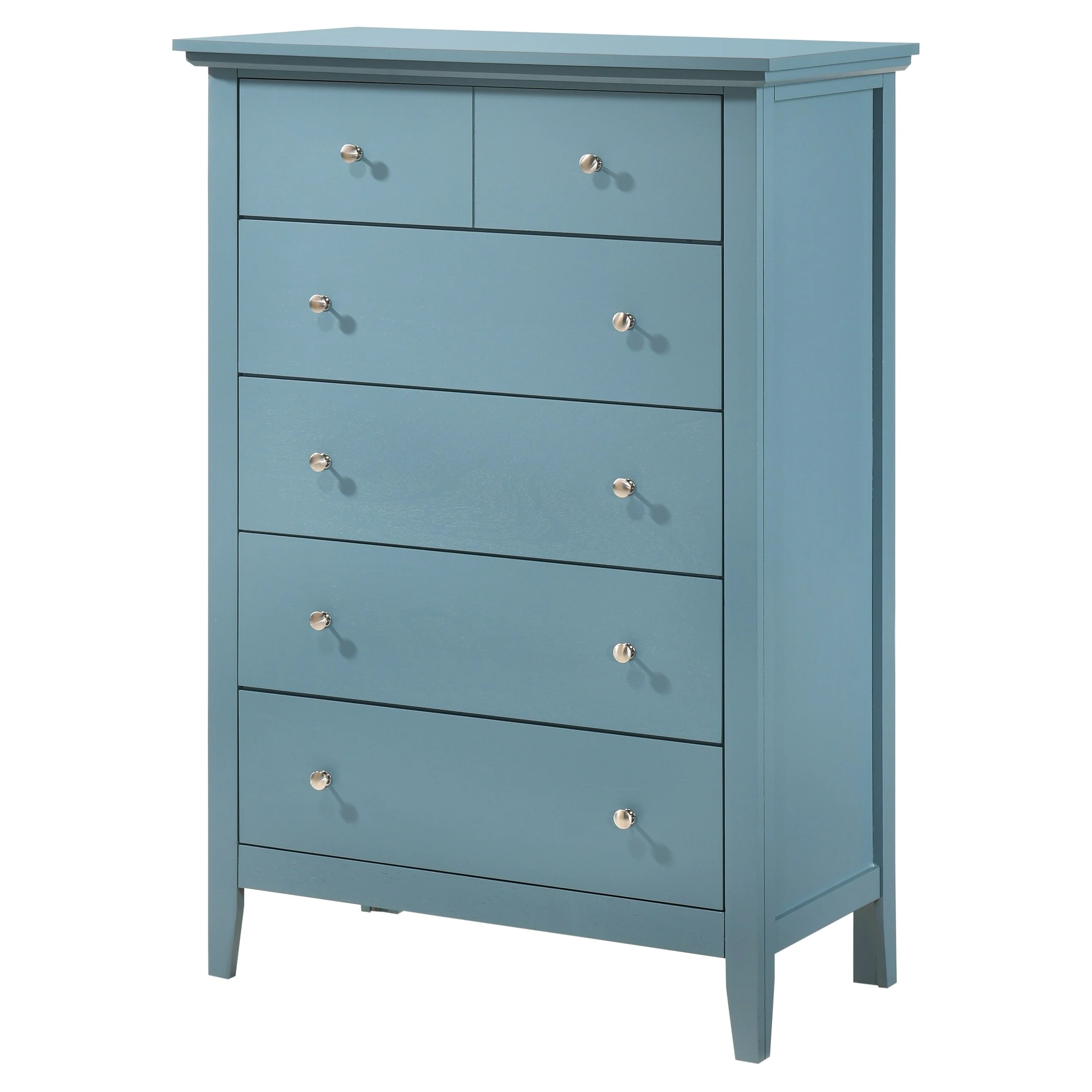 LYKE Home  Haddon Chest Teal Painted N/A