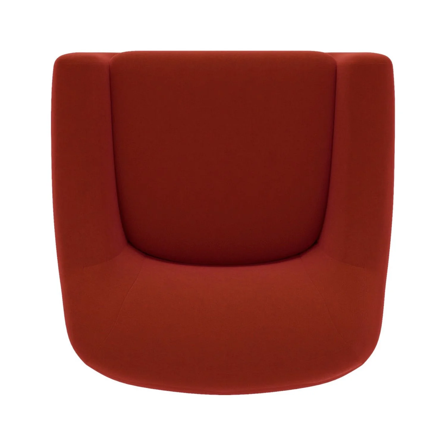 Better Homes & Gardens Emerson Curvy Velvet Accent Chair Rustic Red