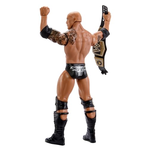 WWE The Rock Main Event Champions 5 Toy Wrestling Action Figure