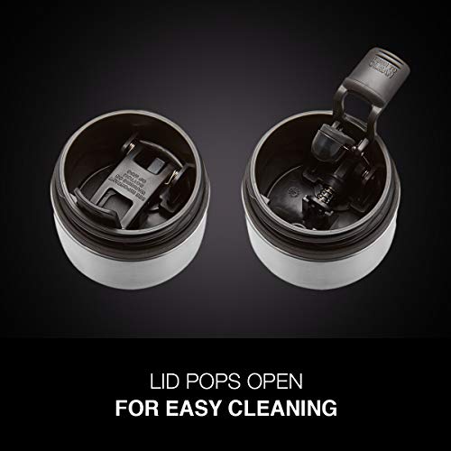 Contigo Luxe Vacuum-Insulated Stainless Steel Thermal Travel Mug 16 Ounces Stainless Steel