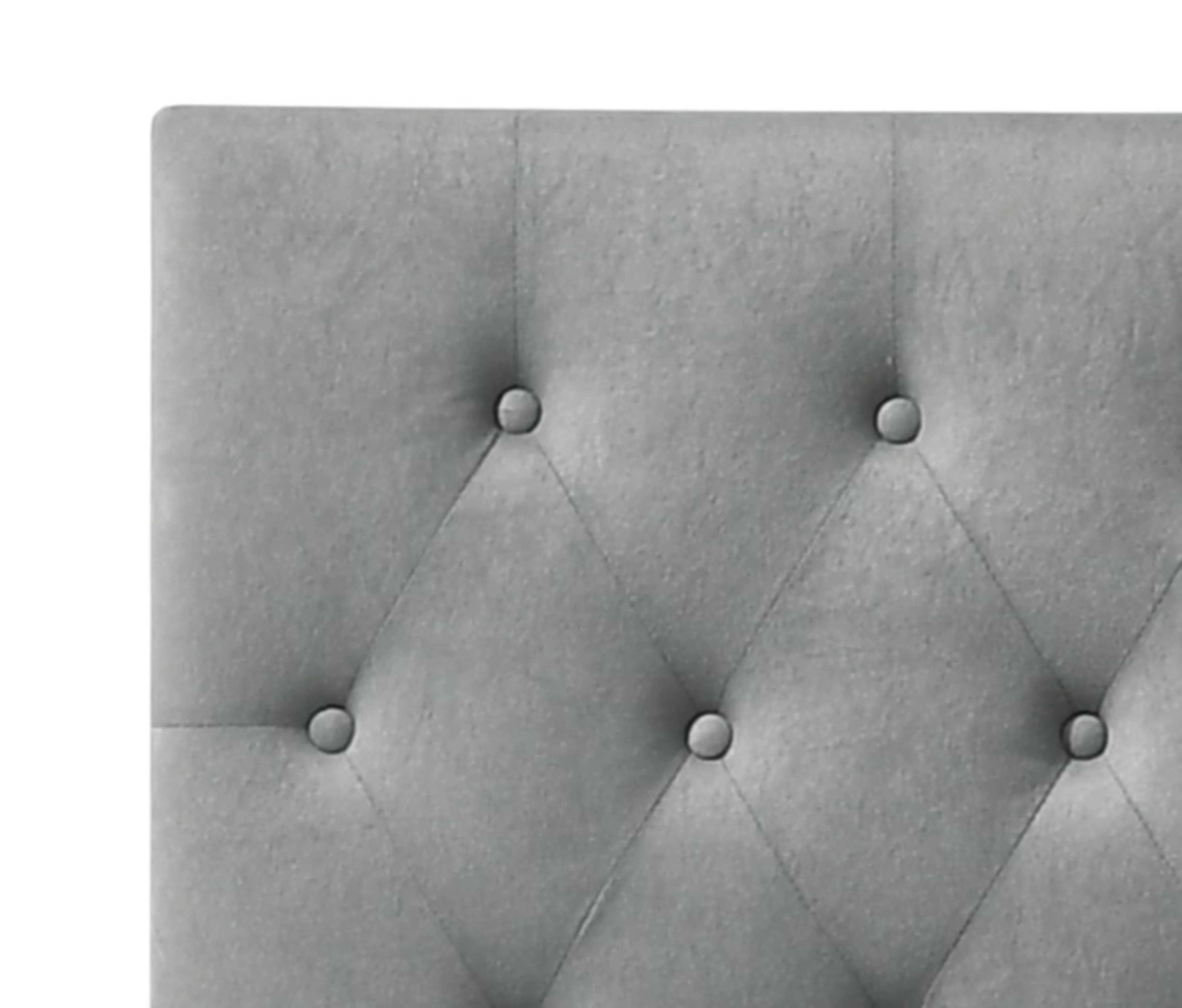 Royale Tufted Bed with USB Power Connection