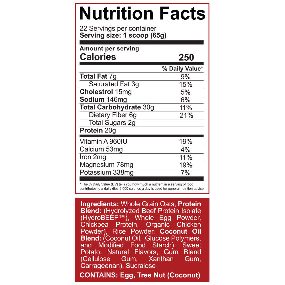 Real Carbs + Protein