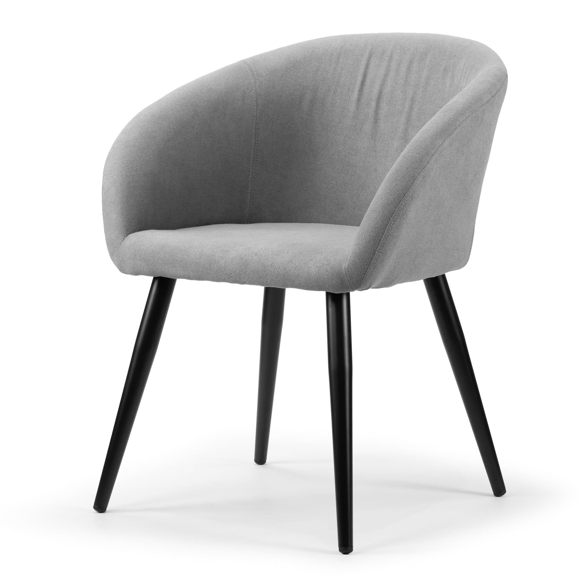 Glamour Home Amma Mid-Century Dining Arm Chair - Set of 2