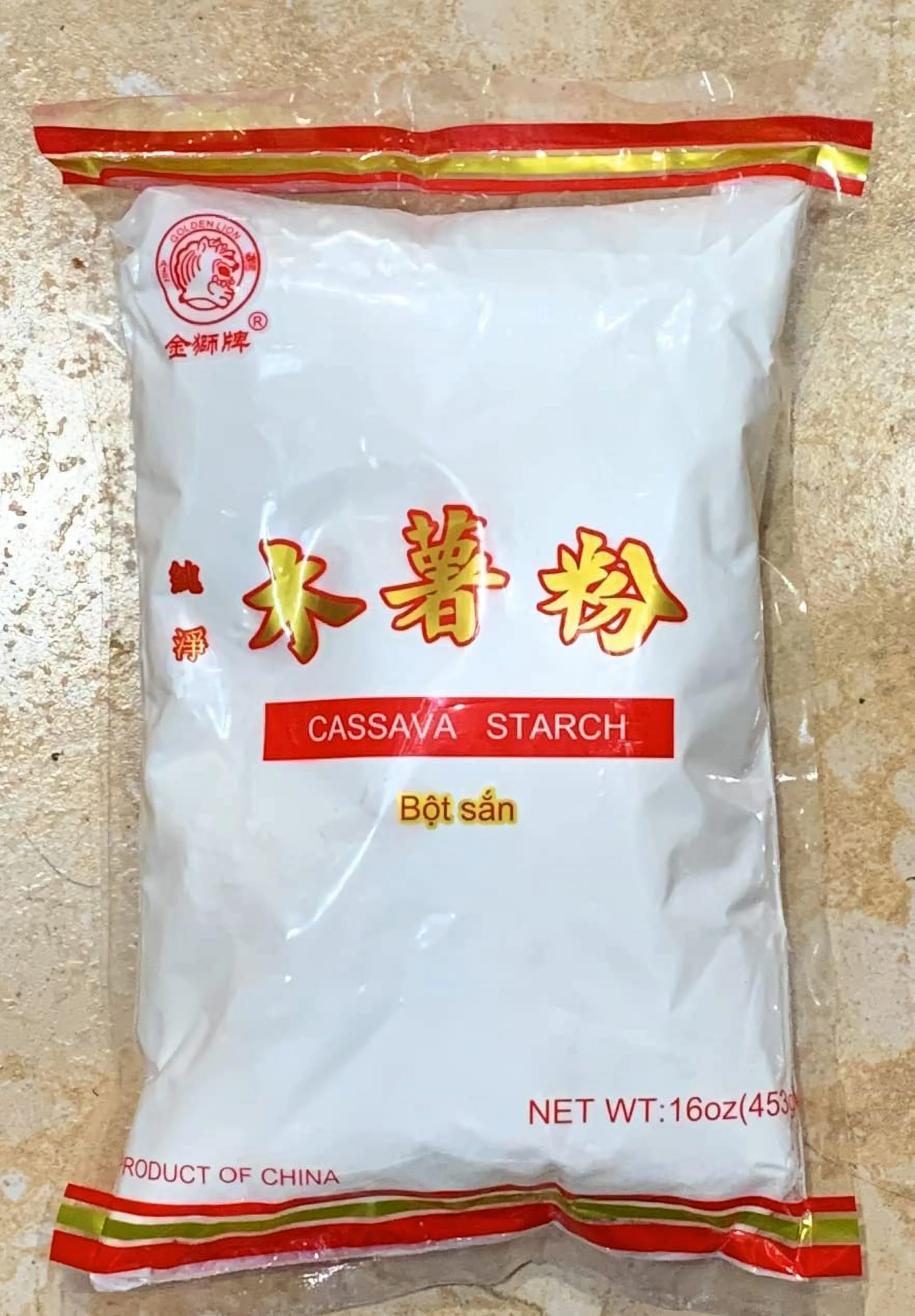 Cassava Starch 木薯粉 16 Oz X 4 Bags