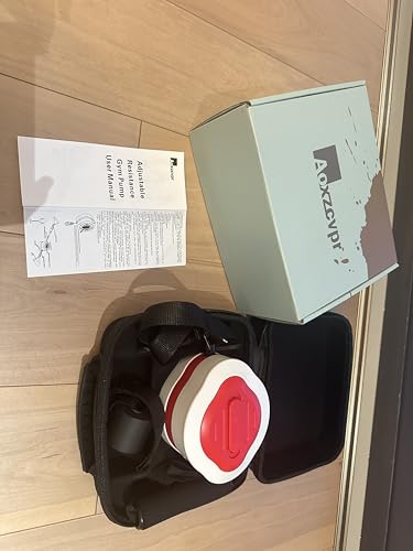 Portable Cable Machine Gym Compact Strength Trainer for Full Body Fitness, Replaces Gym Equipment & Stretch Bands(Red)