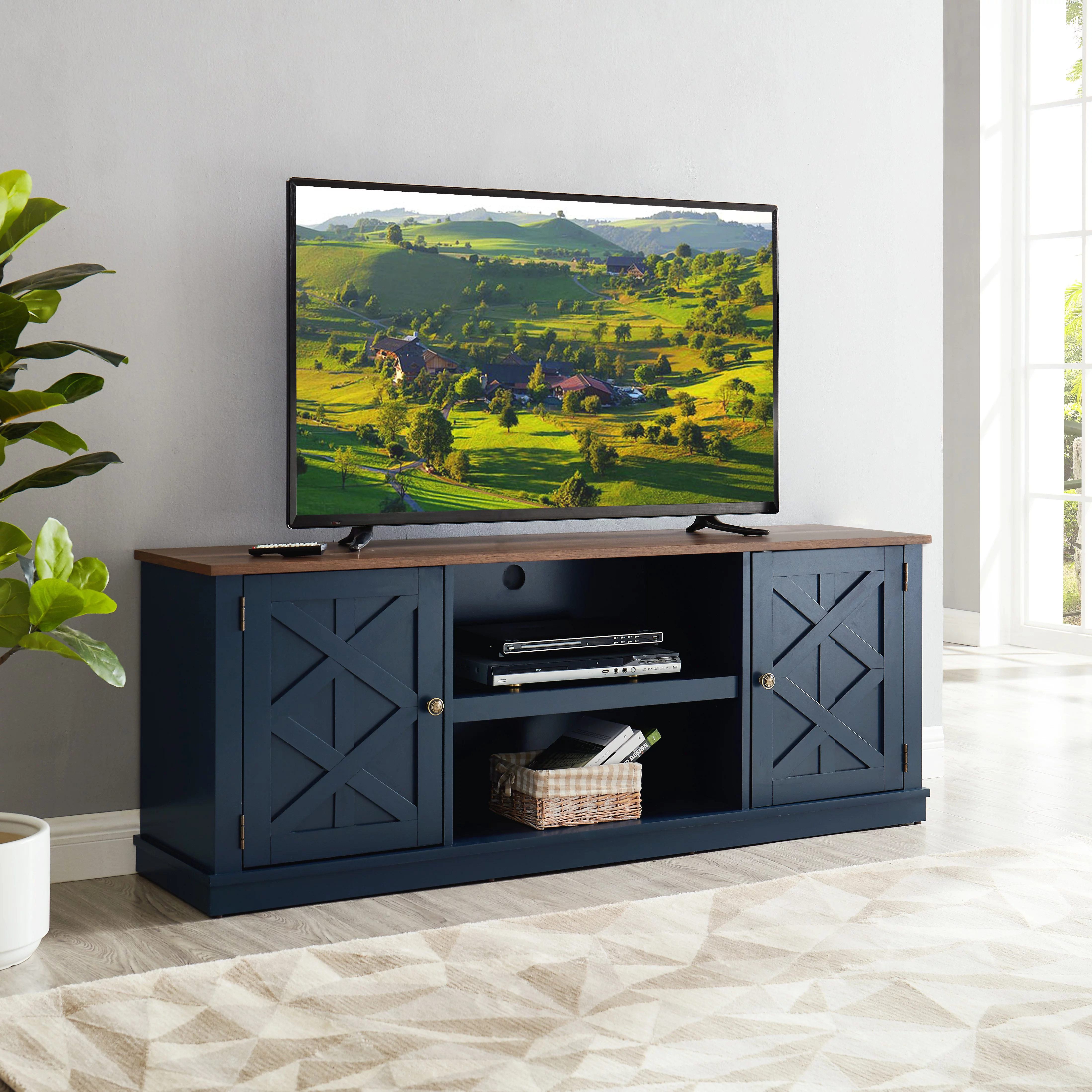 FESTIVO Farmhouse TV Stand for 70