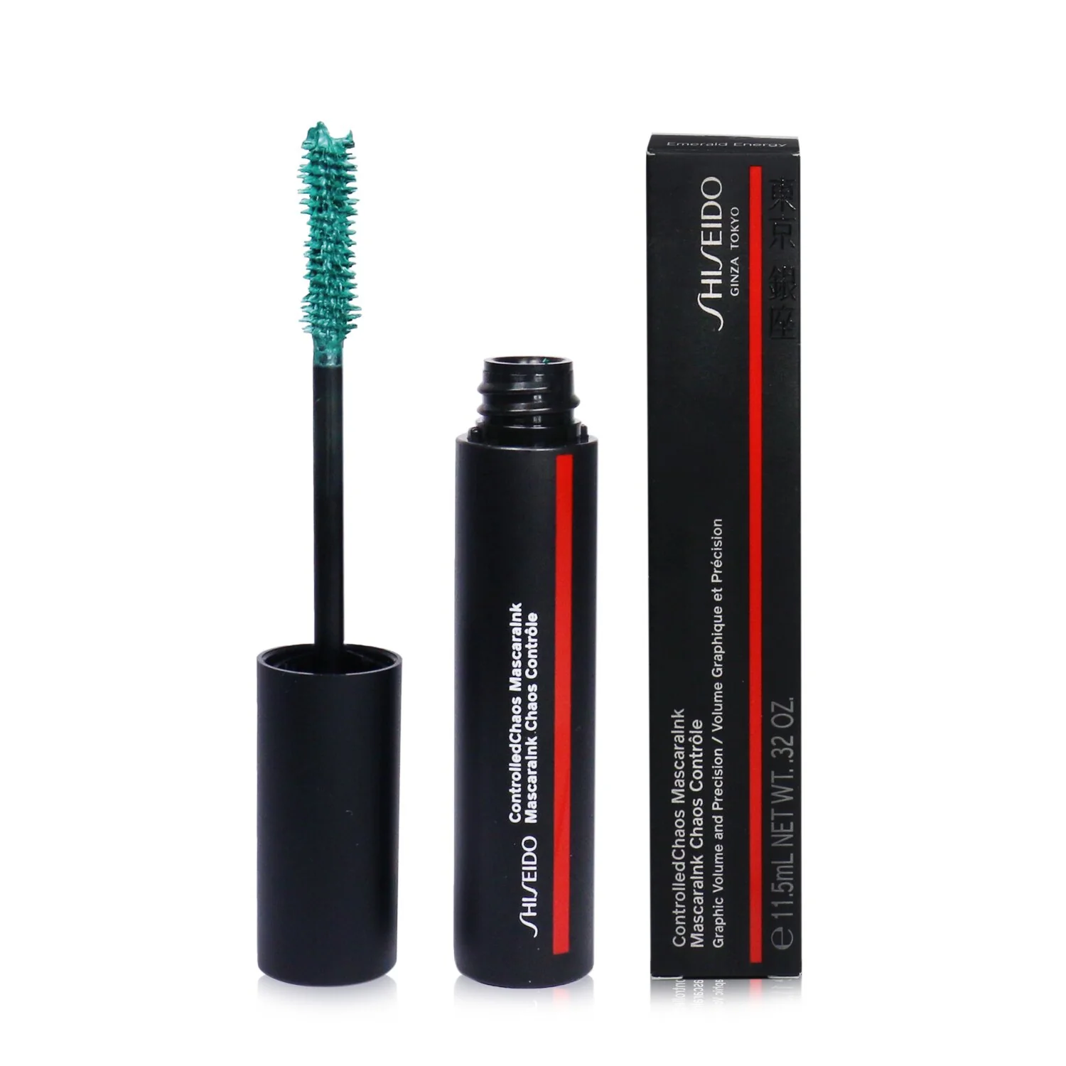 Shiseido ControlledChaos MascaraInk - # 04 Emerald Energy  11.5ml/0.32oz