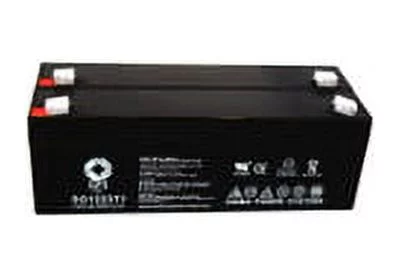 SPS Brand 12V 2.3 Ah Replacement Battery (SG1223T1) for Baxter Healthcare INFUSION PUMP 5C (2 Pack)