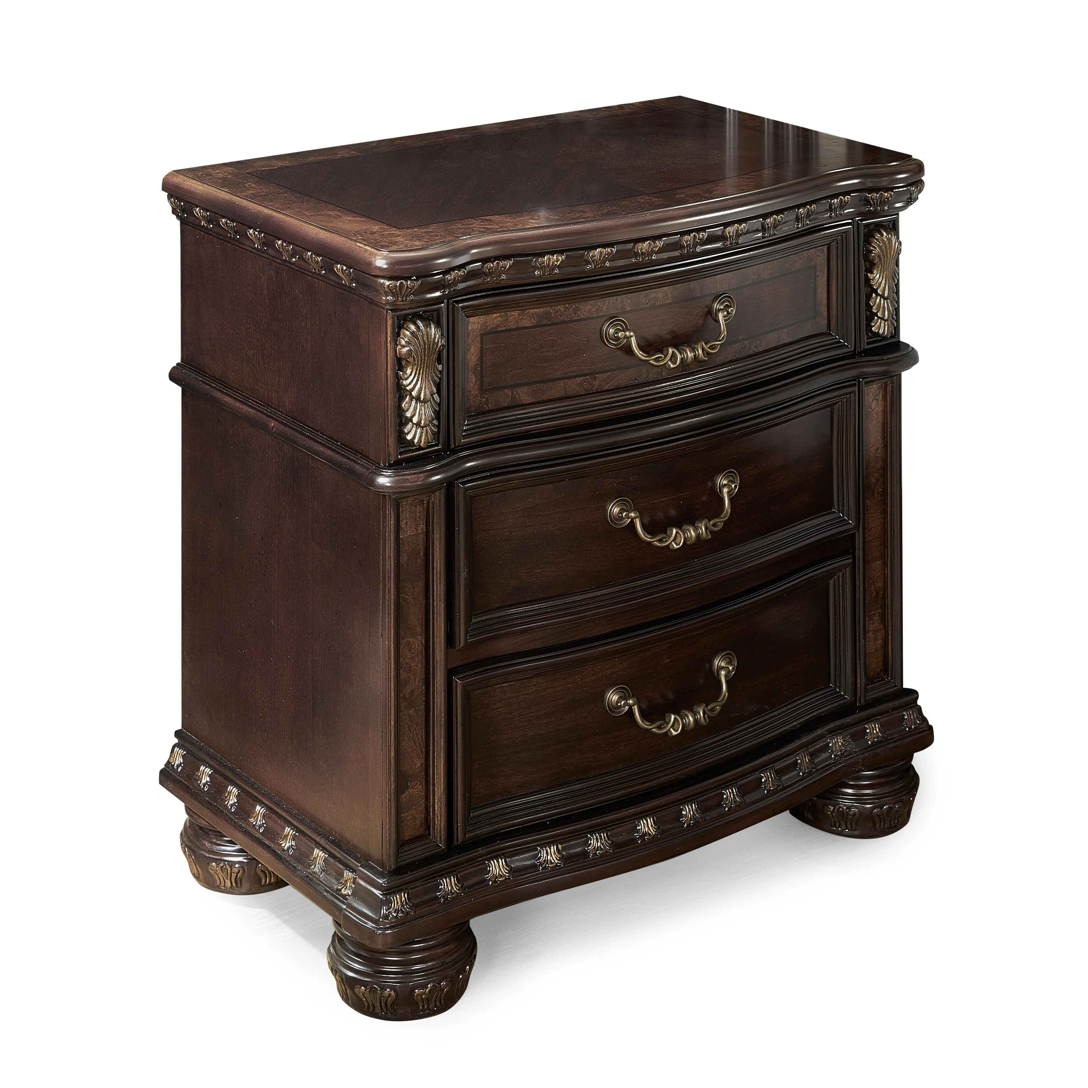 Greyson Living Manchester Traditional 3-drawer Nightstand by
