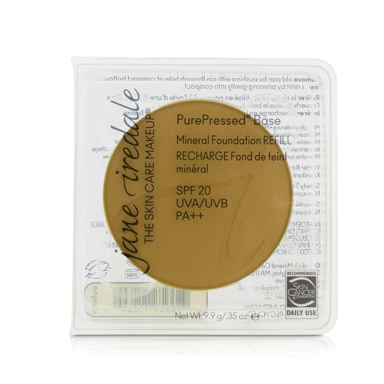 Jane Iredale PurePressed Base Mineral Foundation Refill SPF 20 - Bisque  9.9g/0.35oz