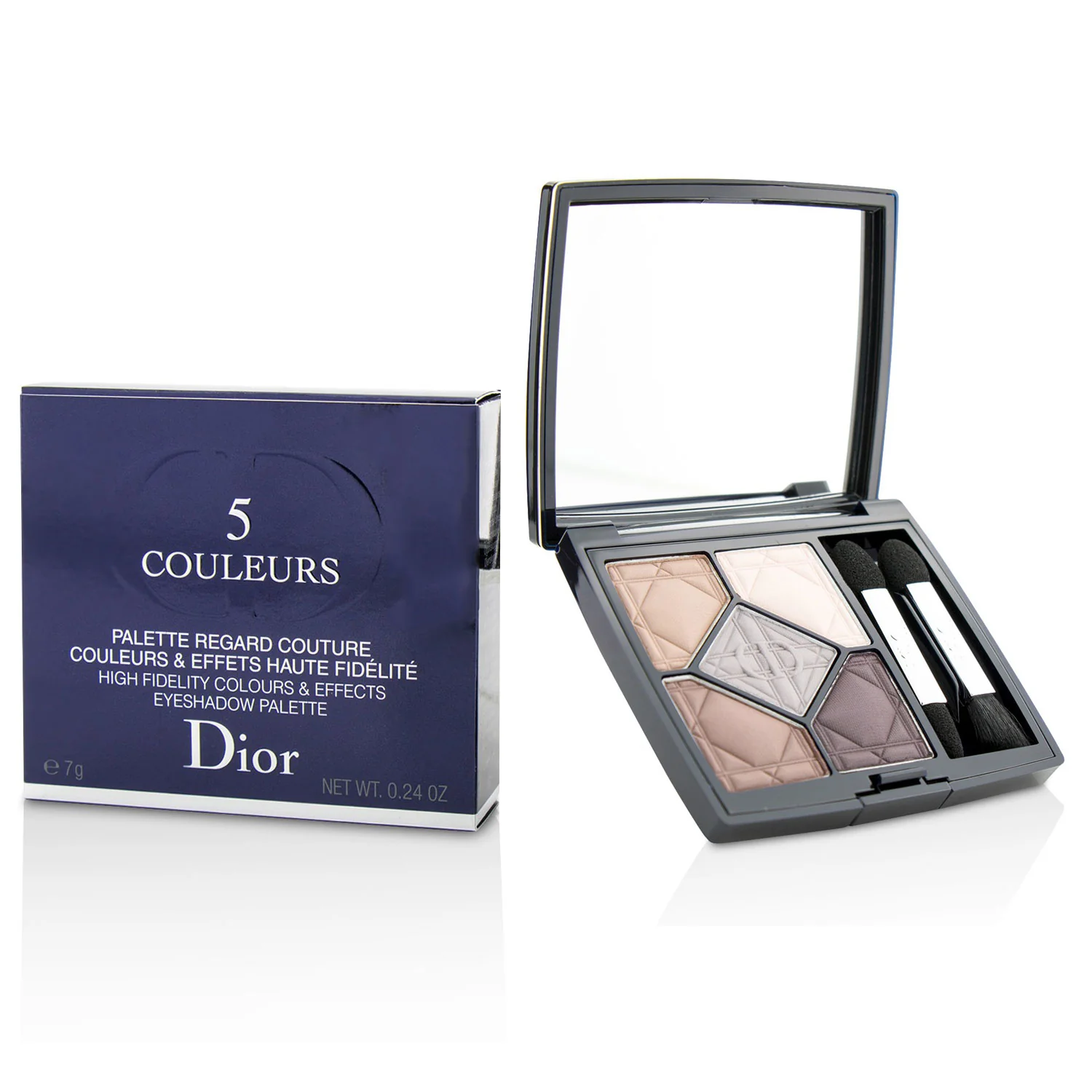 Christian Dior 5 Couleurs High Fidelity Colors & Effects Eyeshadow Palette - # 757 Dream Matte  7g/0.24oz