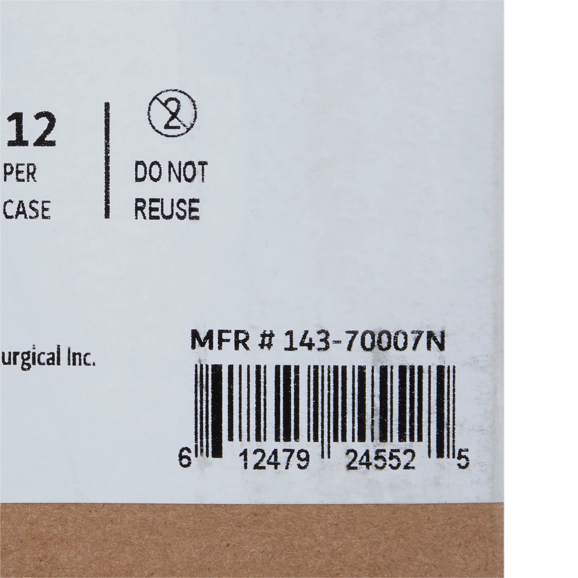 McKesson Table Paper White Crepe 24'' W x 125' L 12 Rolls