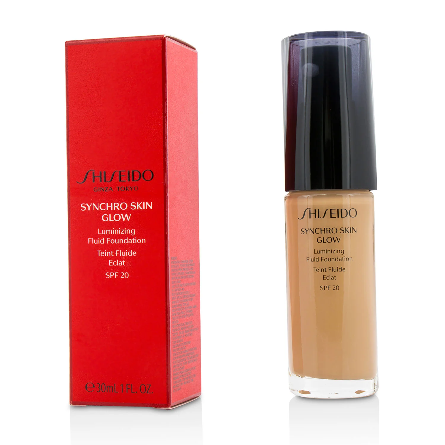 Shiseido Synchro Skin Glow Luminizing Fluid Foundation SPF 20 - # Neutral 2  30ml/1oz