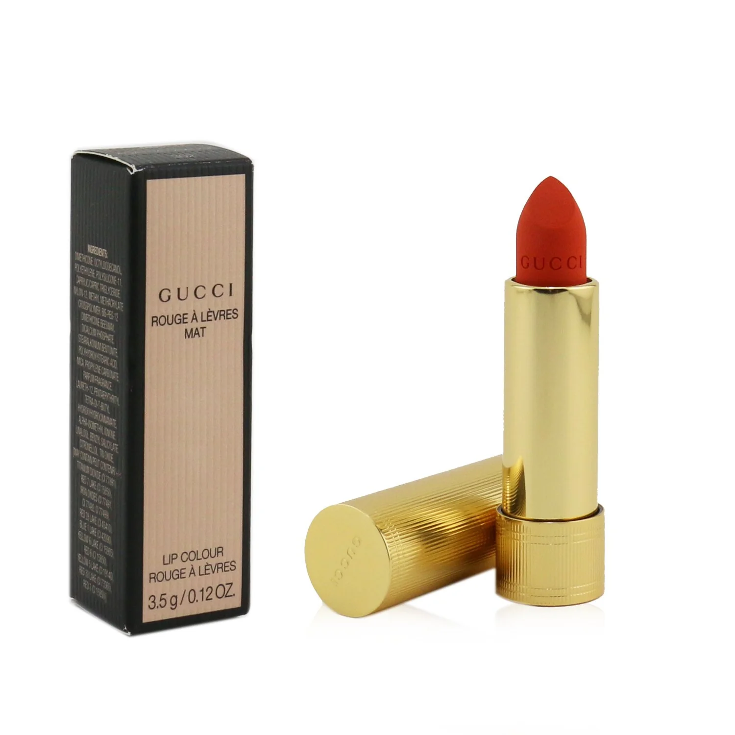 Gucci Rouge A Levres Mat Lip Colour - # 208 They Met in Argentina  3.5g/0.12oz