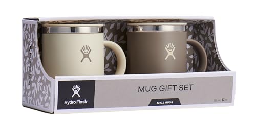 Hydro Flask Mug - Stainless Steel Reusable Tea Coffee Travel Mug - Vacuum Insulated, BPA-Free, Non-Toxic 12 oz