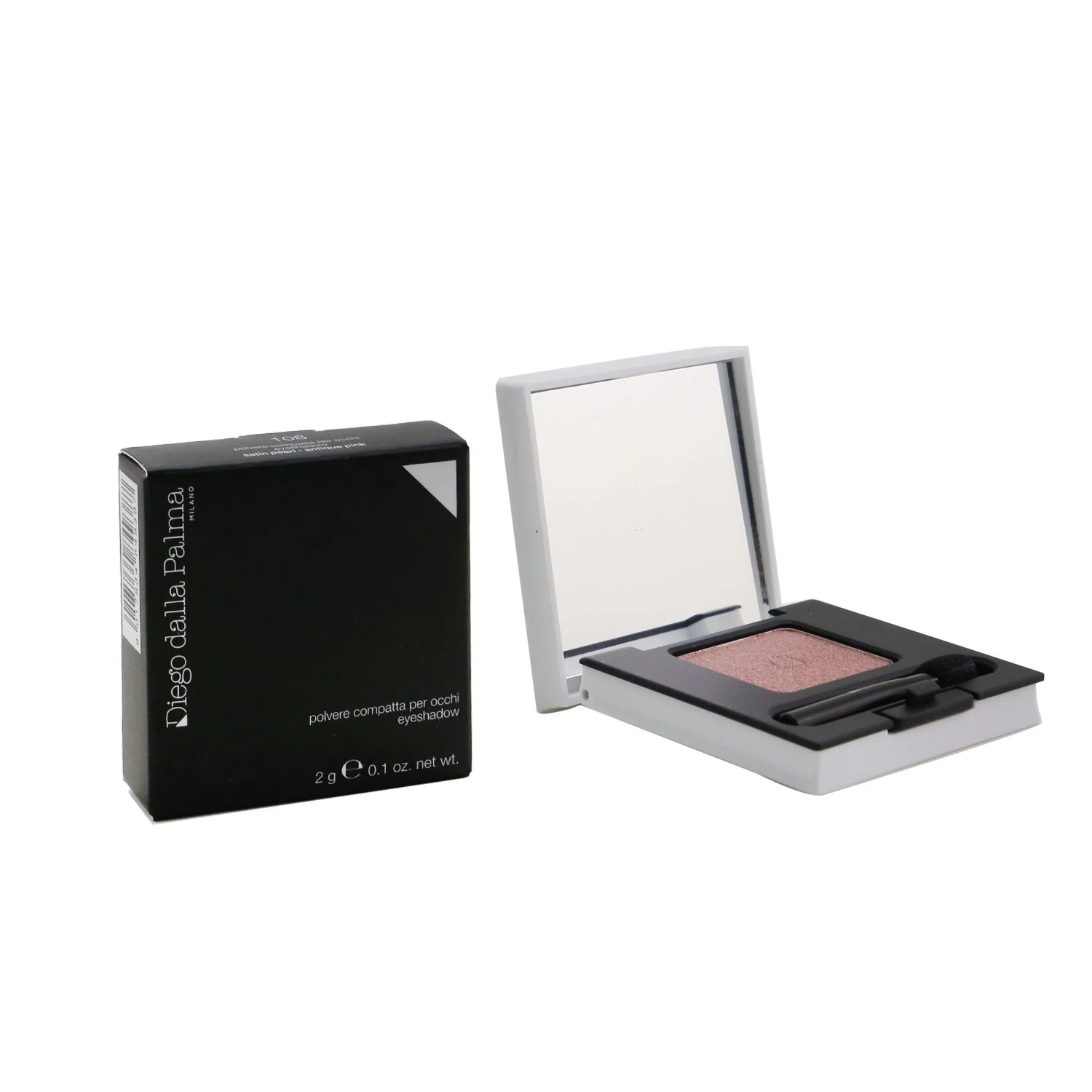 Diego Dalla Palma Milano Eyeshadow - # 107 Pale Pink (Satin Pearl)  2g/0.1oz