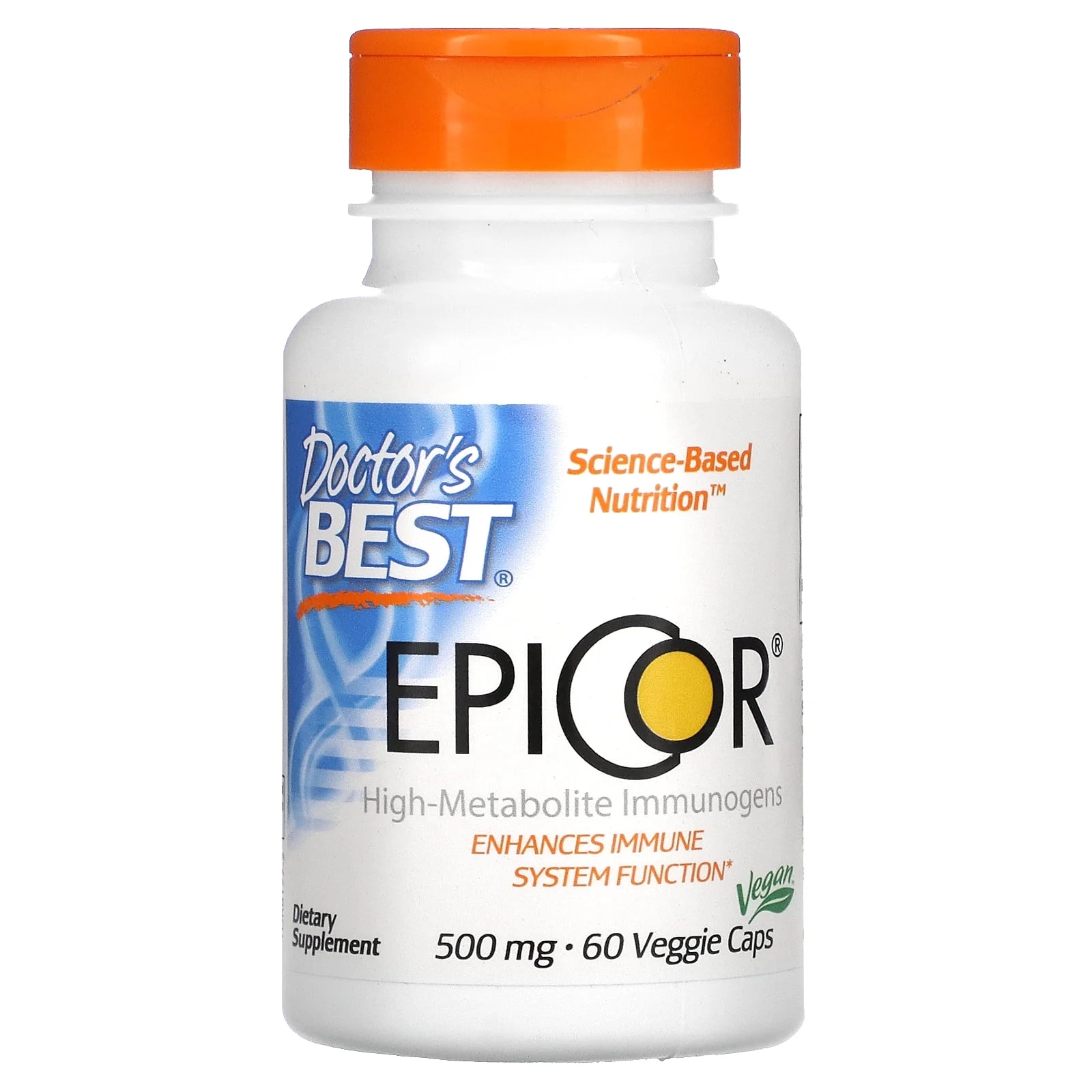 Doctor's Best EpiCor® - 500 mg - 60 Veggie Caps Pack of 3