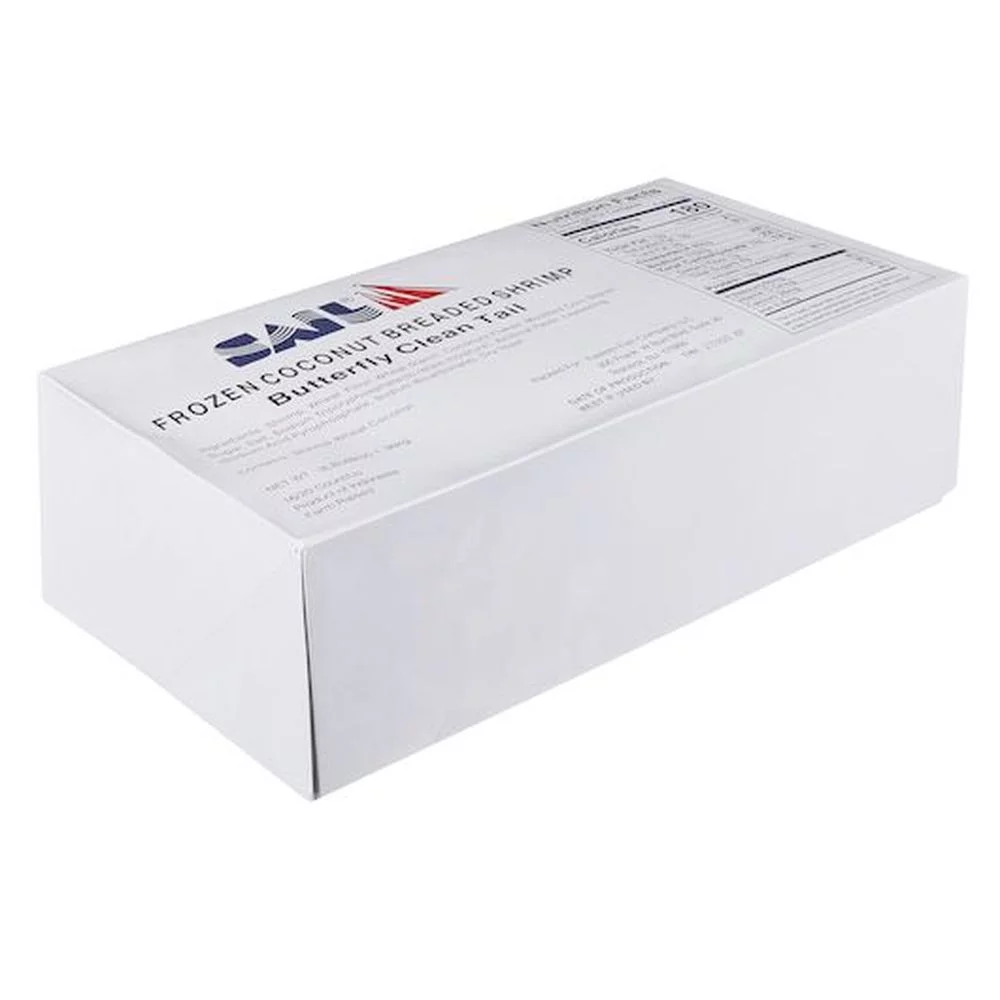 Sail 16/20 Count Breaded Coconut Clean Tail Butterfly Shrimp, 3 Pound -- 4 per case