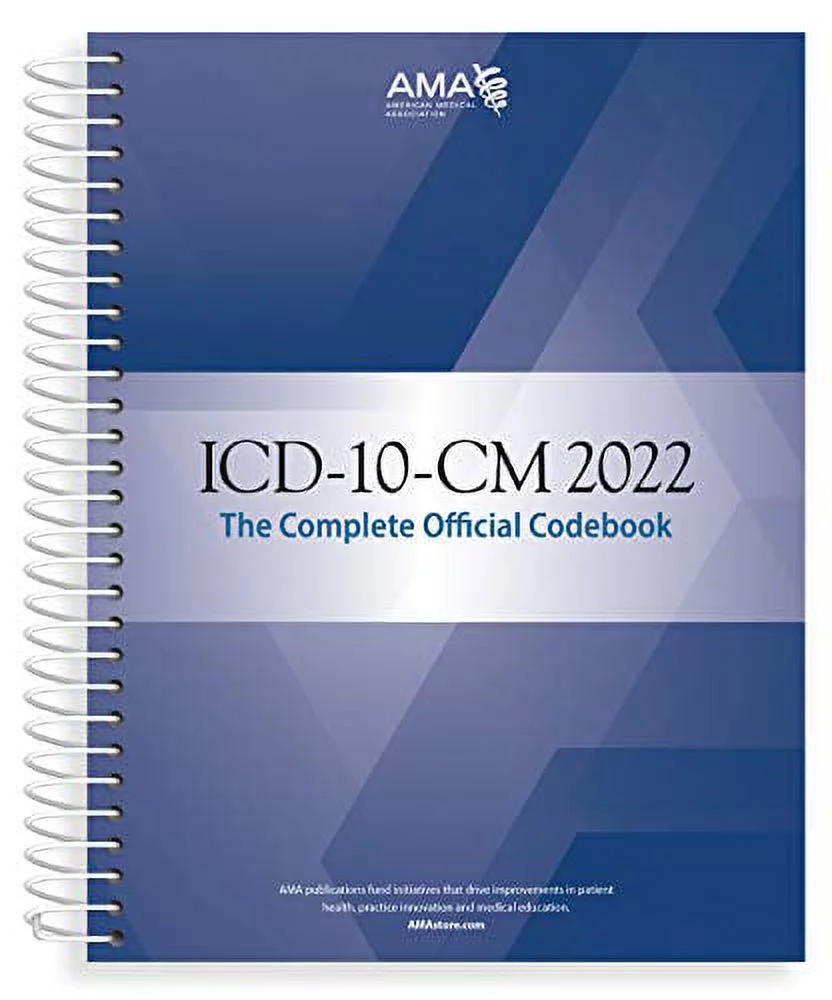 Pre-Owned ICD-10-CM 2022 The Complete Official Codebook with guidelines Paperback -