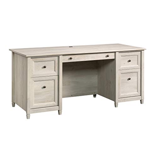 Sauder Edge Water Office, Executive Desk with File Drawer Storage, L: 65.12