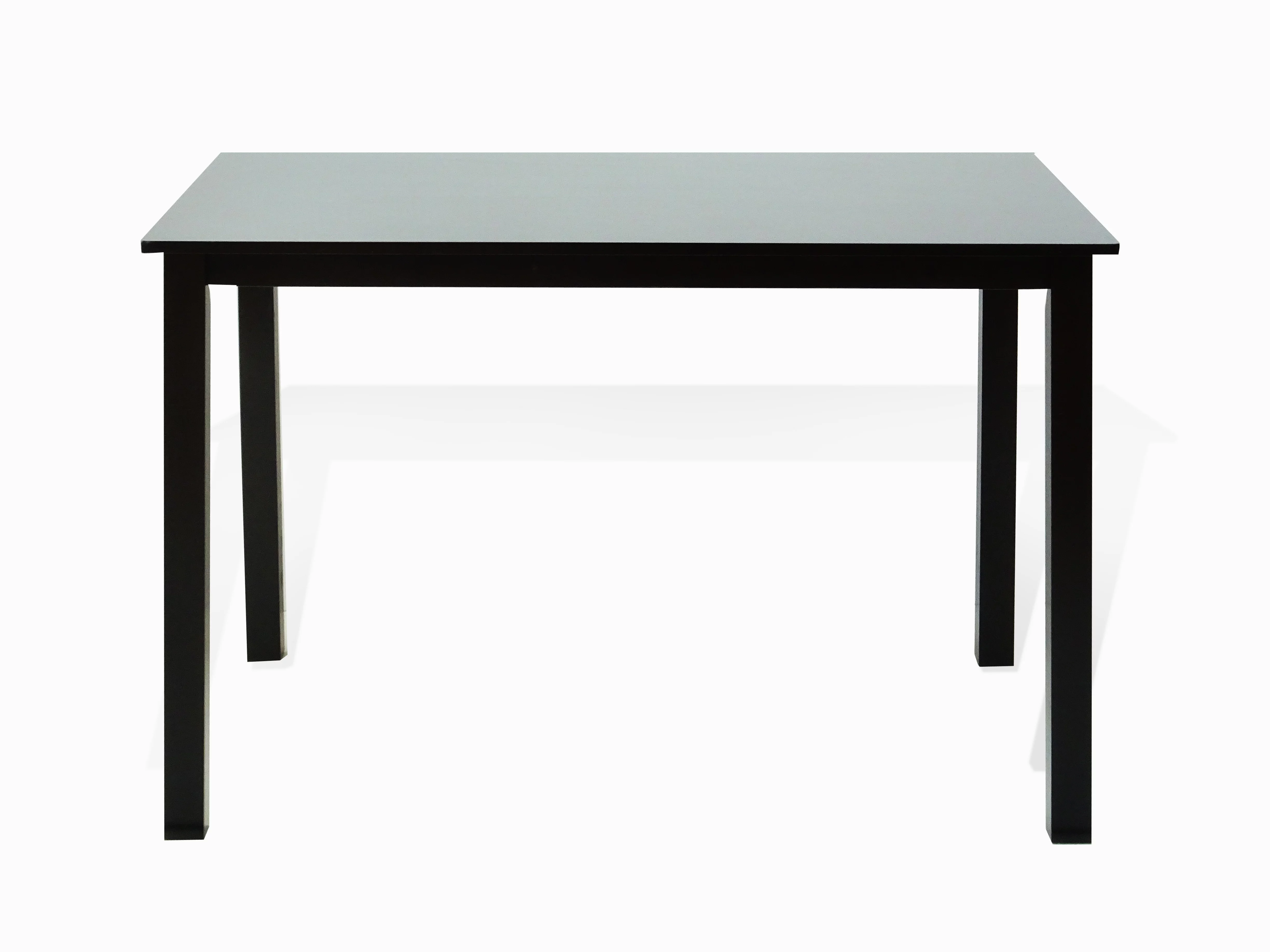 Set of 5 pc Table and 4 Side Warm Chairs Solid Wooden Espresso Black Finish