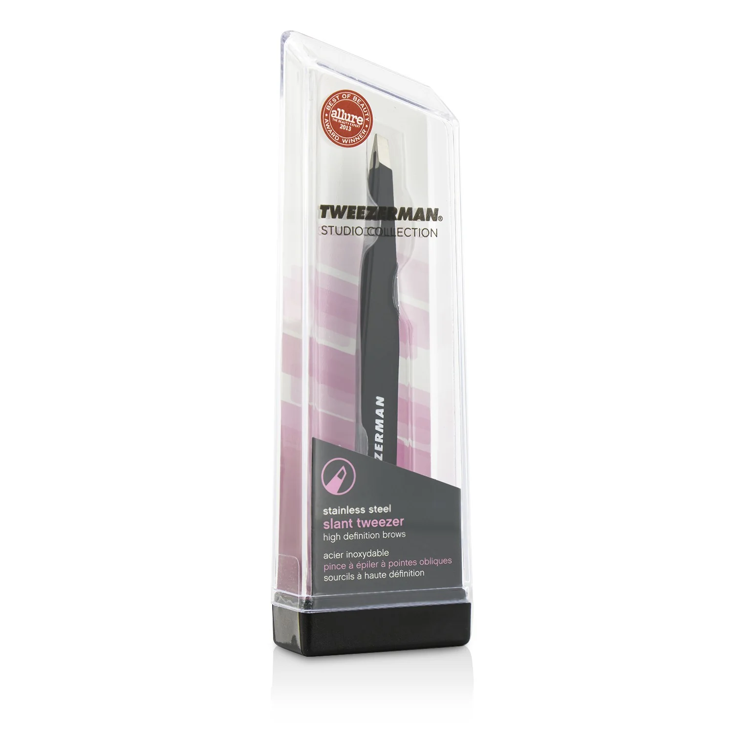 Tweezerman Slant Tweezer - Classic Stainless Steel (Studio Collection)